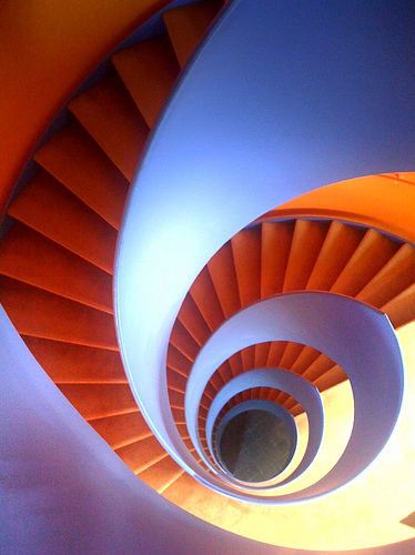 iphoneography iphone fotografie photography orange stairs circle